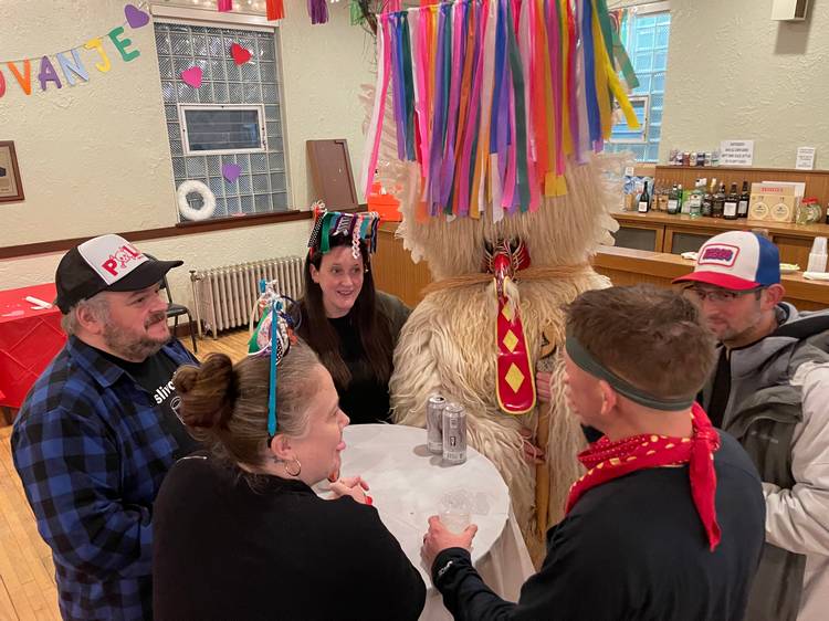 Learning the history and traditions around Kurentovanje.