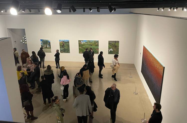 A view from above during moCa Cleveland's 2026 season opening event.