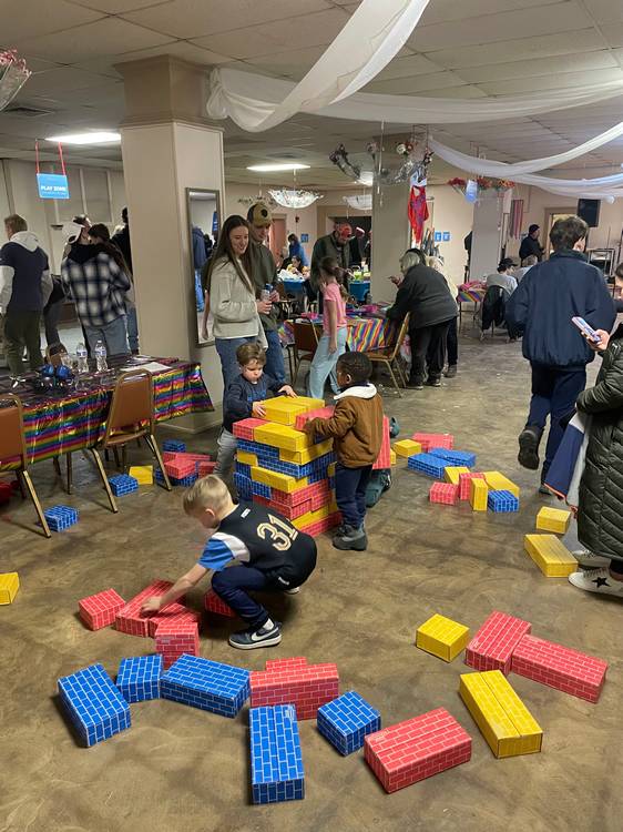 Children's village in the Slovenian National Home.