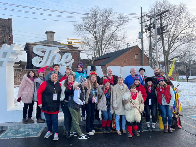 The staff who make Cleveland Kurentovanje possible.