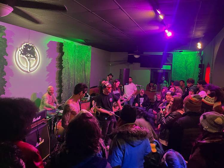 Bittersweet Revenge on the Turner Construction Stage at Treelawn Social Club.