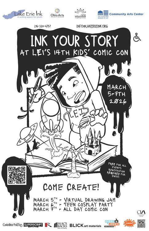 Lake Erie Ink Kid's ComicCon 2026
