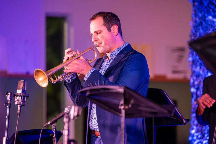 Dominick Farinacci performs at a Towards Employment event.