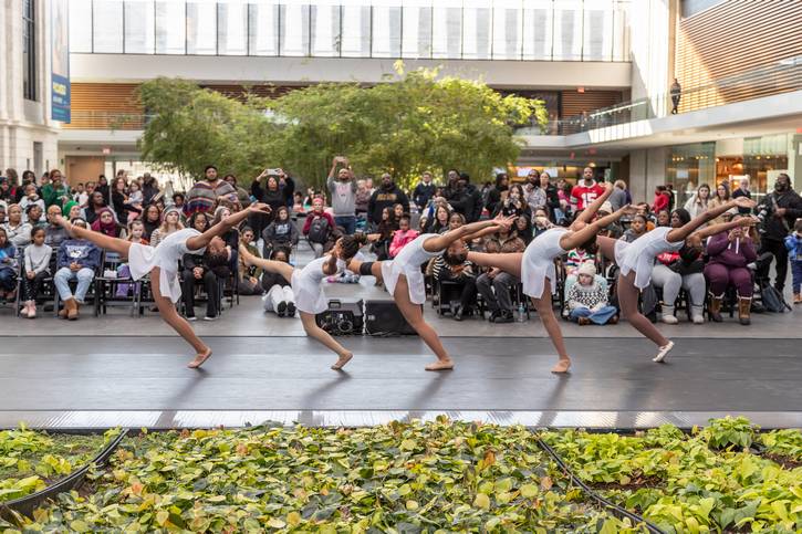 Celebrating Martin Luther King Jr. at the Cleveland Museum of Art.