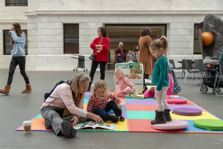 There will be plenty of hands-on activities at the Art Museum on MLK Day