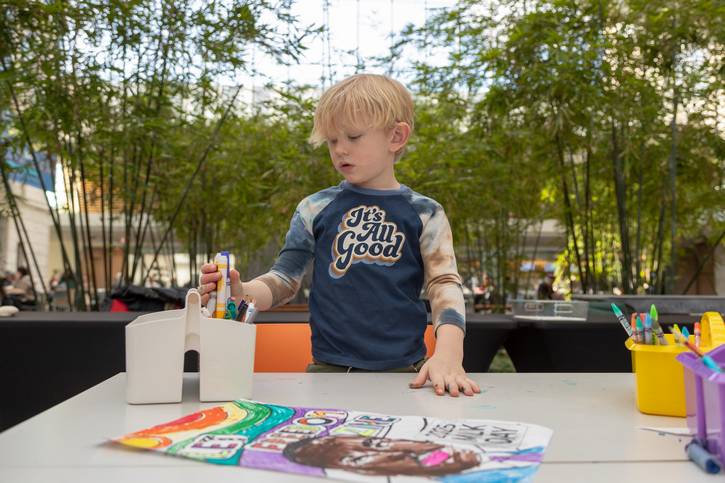 Celebrating Martin Luther King Jr. at the Cleveland Museum of Art.