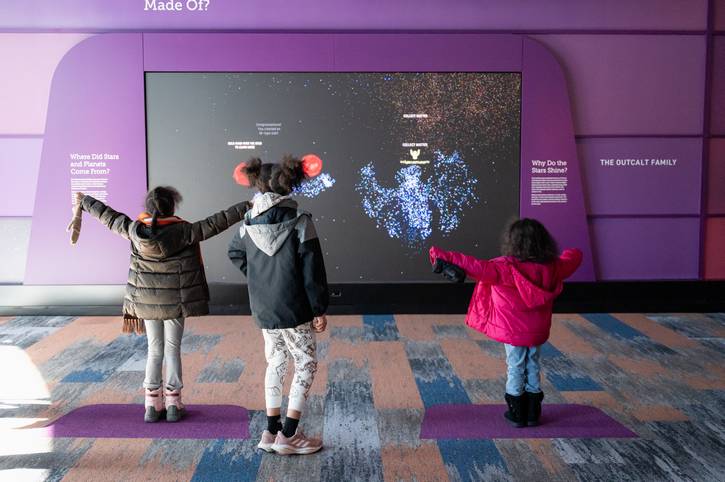 Celebrating Martin Luther King Jr. at the Cleveland Museum Natural History.