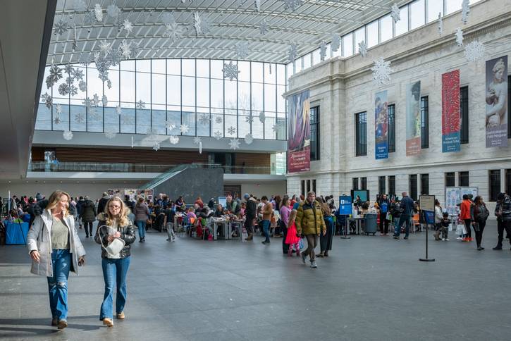 Celebrating Martin Luther King Jr. Day at the Cleveland Museum of Art.