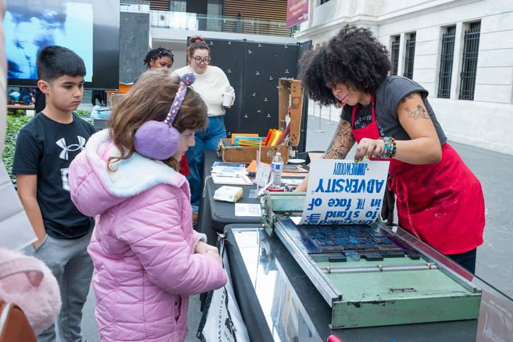 Zygote Press celebrates MLK Day at the Cleveland Museum of Art.
