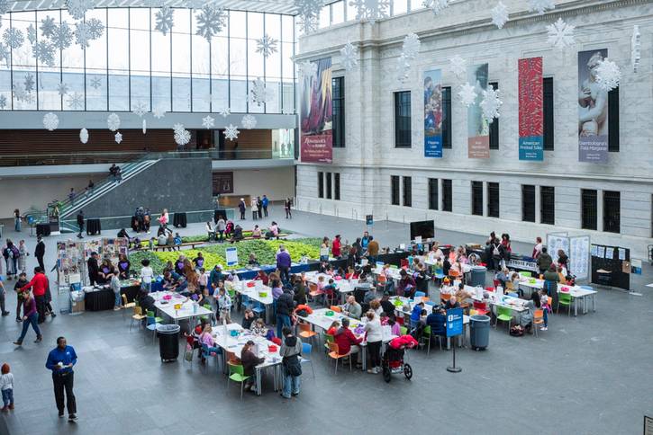 Celebrating Martin Luther King Jr. Day at the Cleveland Museum of Art.