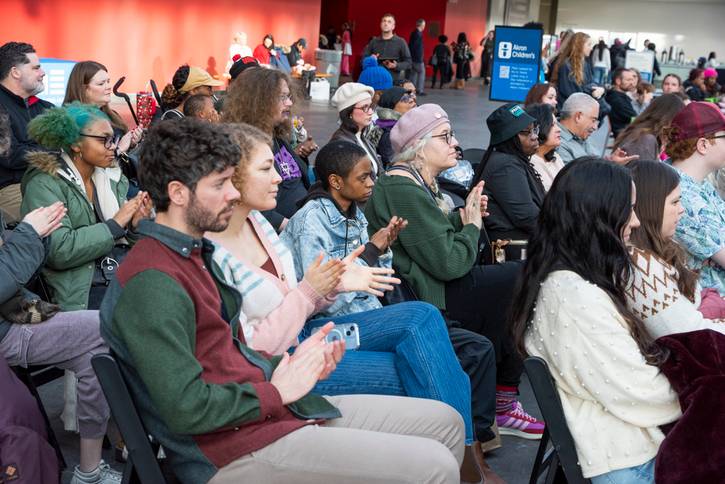 Celebrating Martin Luther King Jr. Day at the Cleveland Museum of Art.