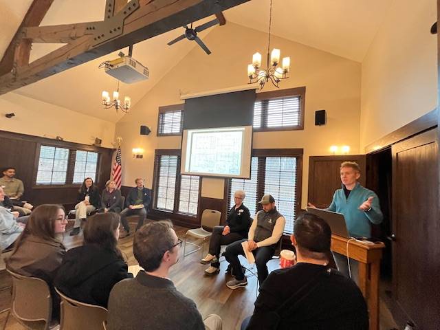 GregorySoltis discusses the Brecksville Nature Center History and construction.
