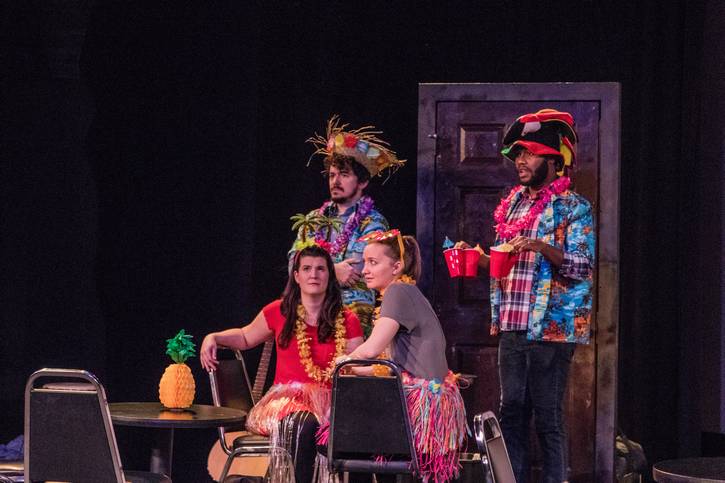 Melissa Crum & Caitlin Lewins staged "Everything is Okay (and other helpful lies)" in the 2018 Test Flight series.