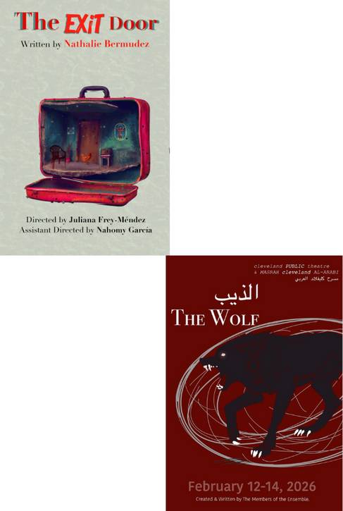 Teatro Público de Cleveland presents "The Exit Door" andMasrah Cleveland Al-Arabi stages "The Wolf" in week three of Test Flight 2026.