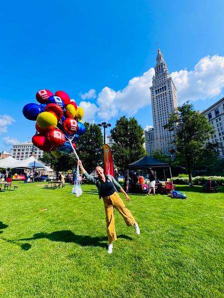 Celebrating Cleveland's 230th birthday and 10 years of the new Public Square.