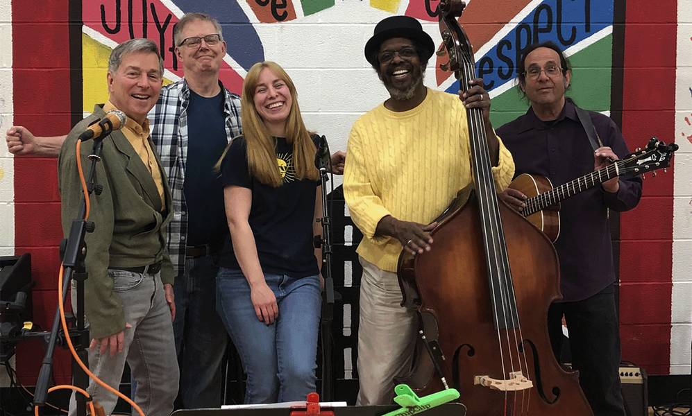 The SpYder Stompers are the musical act for the June Canton First Friday.