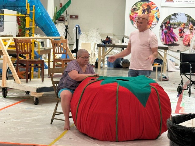 A pillowy tomato.