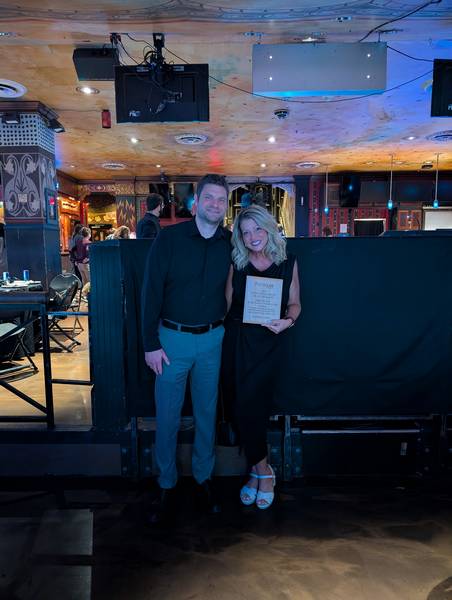 FreshWater writer and award winner Jess Starr and her husband, Dan Dombos.