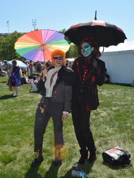 Clowning around in style at Pride in the CLE!