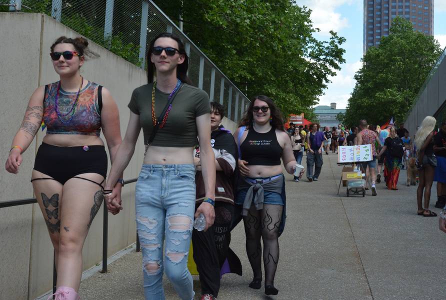 Downtown streets were packed with Pride in the CLE revelers on June 6.