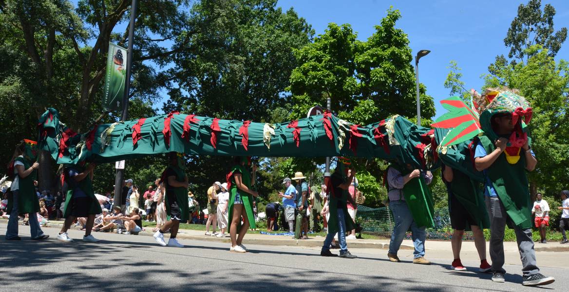 The Cleveland Museum of Art's 34th annual Parade the Circle.