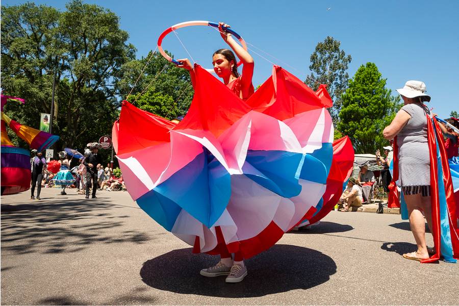 The Cleveland Museum of Art's 34th annual Parade the Circle.