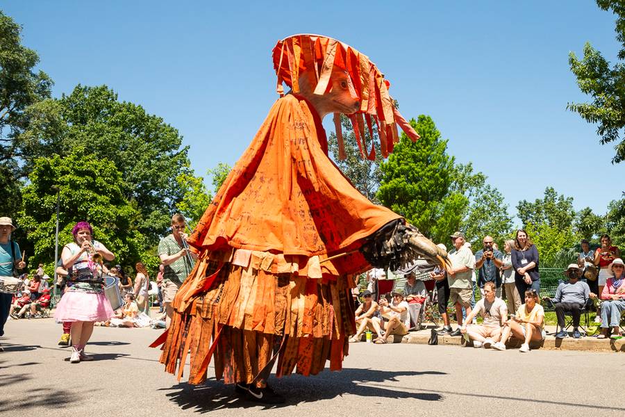 The Cleveland Museum of Art's 34th annual Parade the Circle.