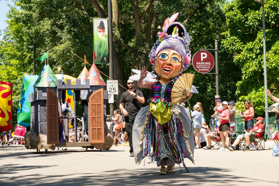 The Cleveland Museum of Art's 34th annual Parade the Circle.