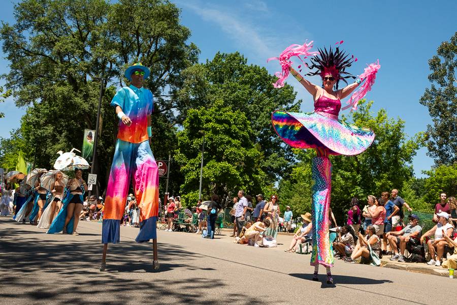 The Cleveland Museum of Art's 34th annual Parade the Circle.