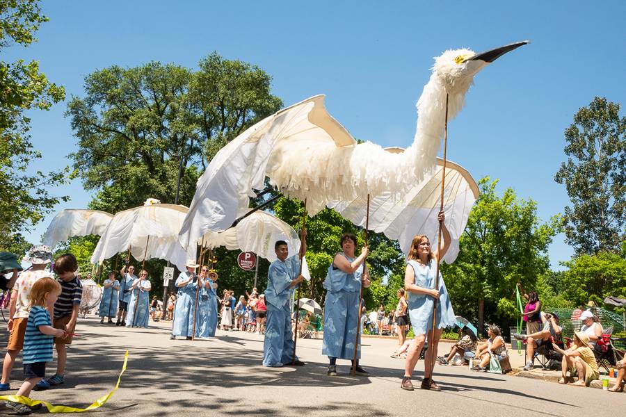 The Cleveland Museum of Art's 34th annual Parade the Circle.