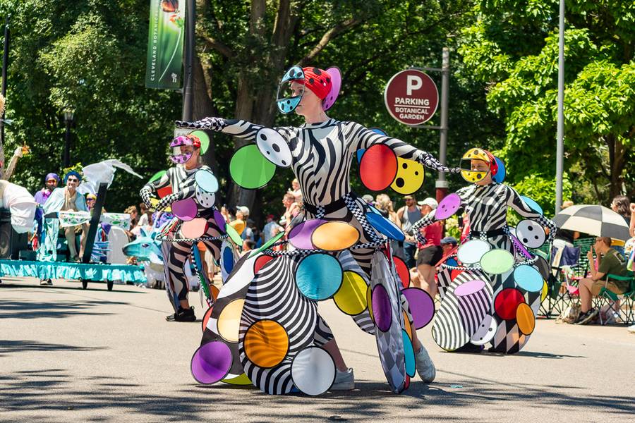 The Cleveland Museum of Art's 34th annual Parade the Circle.