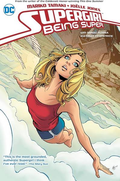 The cover of Mariko Tamaki’s “Supergirl: Being Super.”