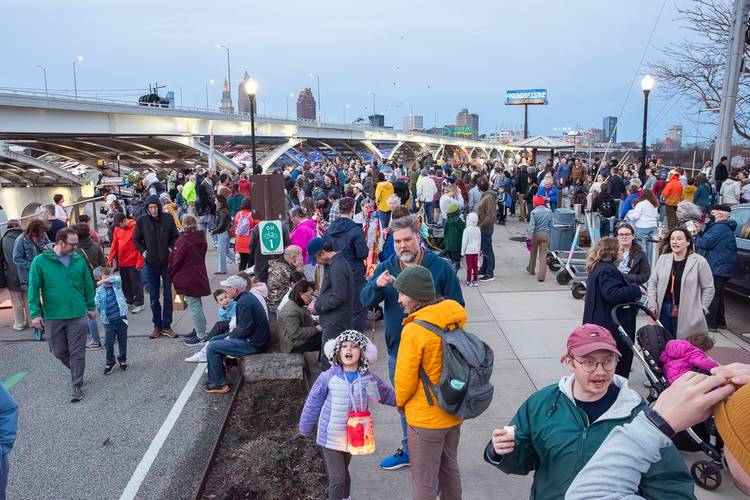 Towpath Trail Lantern Parade 2026.