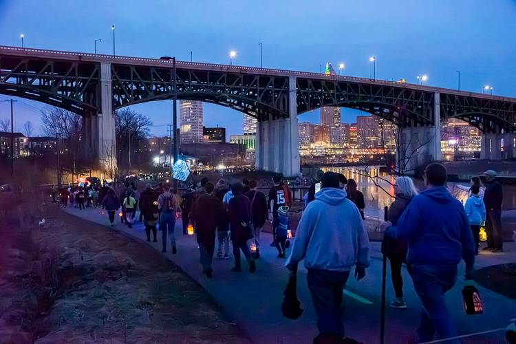 Towpath Trail Lantern Parade 2026.