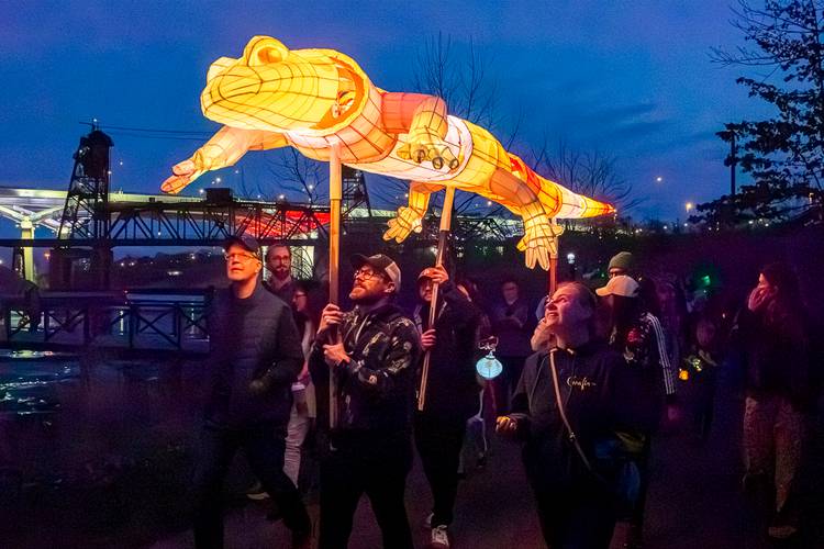 Towpath Trail Lantern Parade 2026.