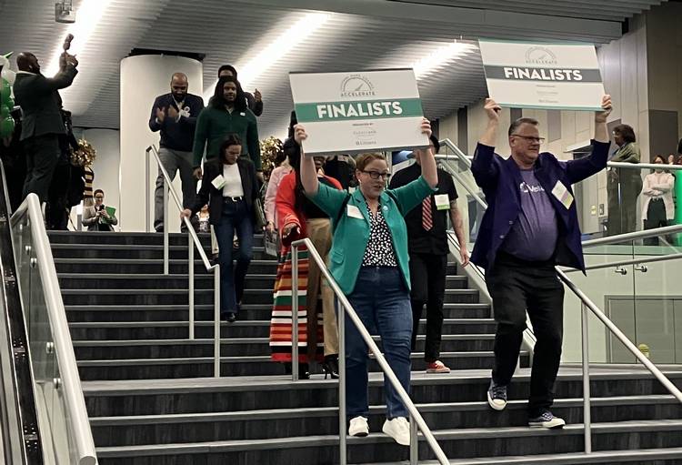 The Accelerate 2026 Finalist Parade at Huntington Convention Center.