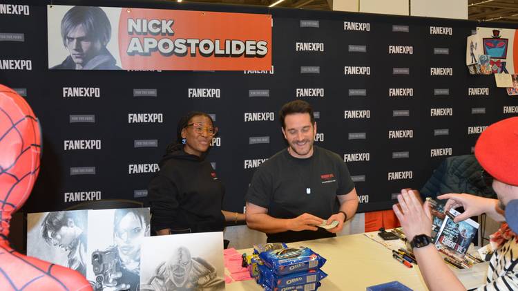 Nick Apostolides from 'Resident Evil.'