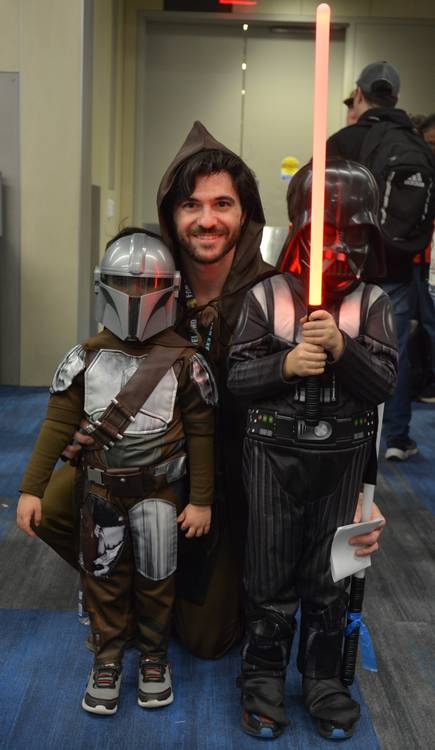 'Star Wars' family at FAN EXPO Cleveland 2026.