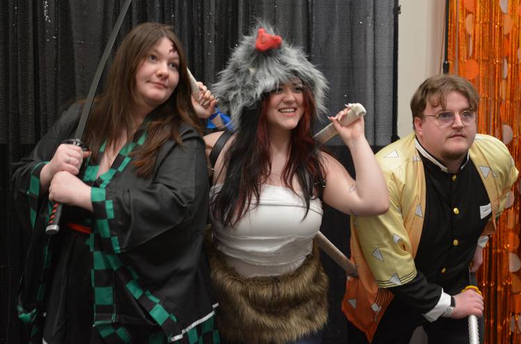 'Demon Slayer' cosplay.