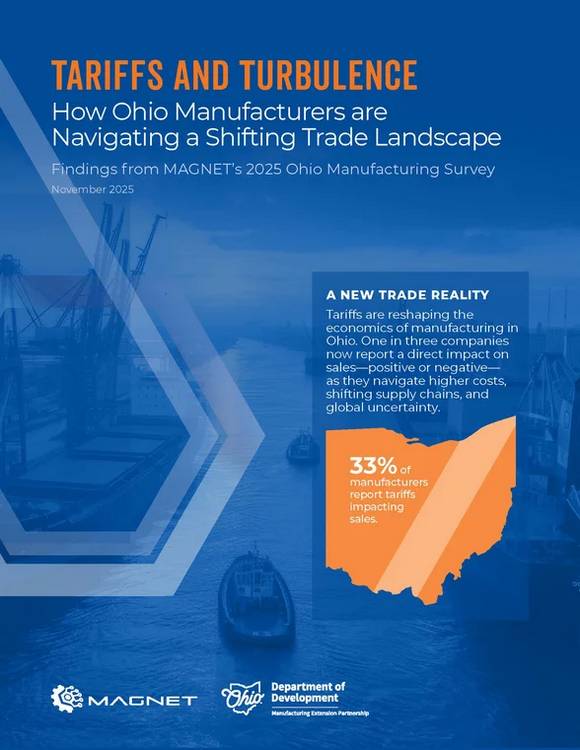 MAGNET's 'Steady Under Pressure: The State of Ohio Manufacturing in 2025.'