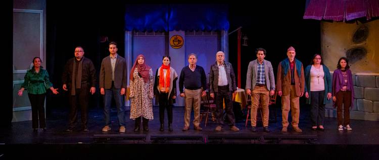 The Masrah Cleveland Al-Arabi ensemble at Cleveland Public Theatre.