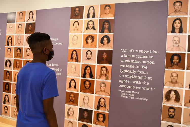 'All of us show bias when it comes to what information we take in. We typically focus on anything that agrees with the outcome we want.' -Noreena Hertz, economics, Cambridge University.