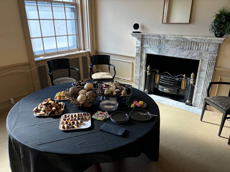 One of the smaller rooms in the Greenbrier Suite.