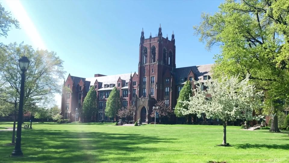The Notre Dame College campus in South Euclid.