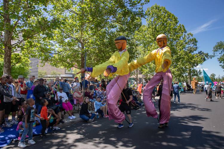 Reching new heights at Parade the Circle.