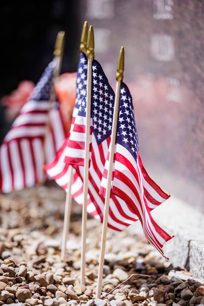 Volunteers will place flags at the graves of 9,000 veterans at Lake View Cemetery for Memorial Day.