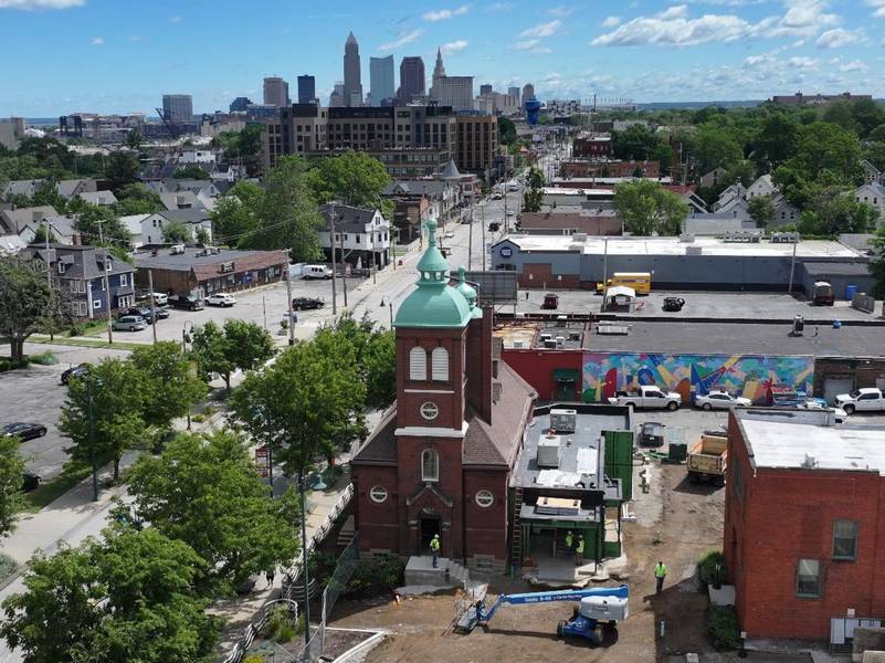 The Cleveland Public Theatre campus in the Gordon Square Arts District.