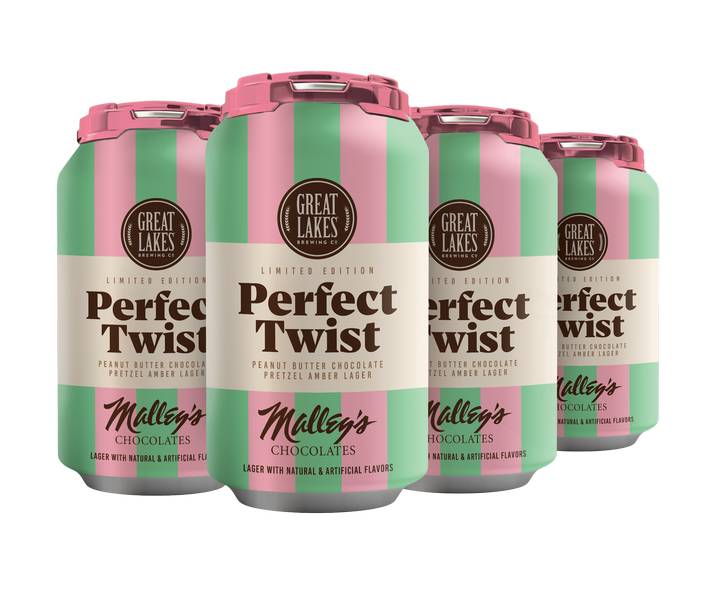 Perfect Twist Peanut Butter Chocolate Pretzel Amber Lager.