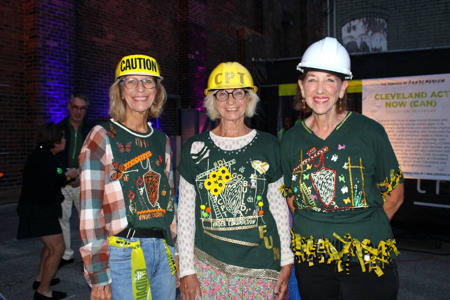 Volunteers embraced Pandemonium 2026's "Under Construction" theme and dressed accordingly.