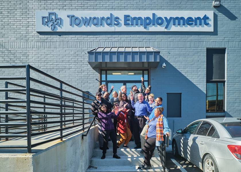 Towards Employment employees.